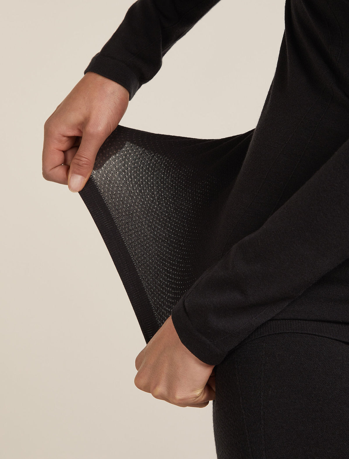 Women's 260 Seamless Thermal Top Black - 9