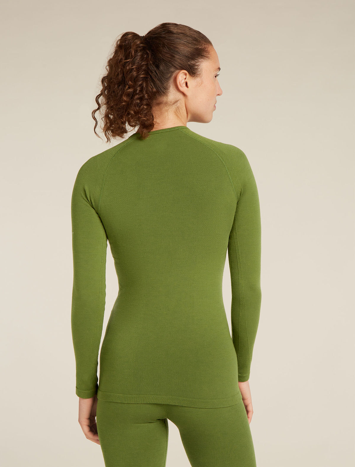 Maglia termica a girocollo con maniche lunghe in misto di lana merino 260 ZoneKnit™ Seamless Donna  - 2