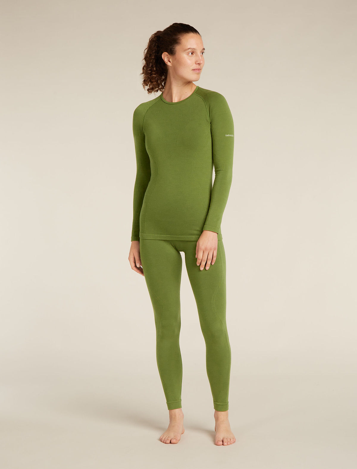 Maglia termica a girocollo con maniche lunghe in misto di lana merino 260 ZoneKnit™ Seamless Donna  - 3