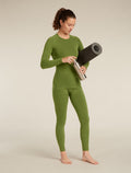 Maglia termica a girocollo con maniche lunghe in misto di lana merino 260 ZoneKnit™ Seamless Donna  - 4