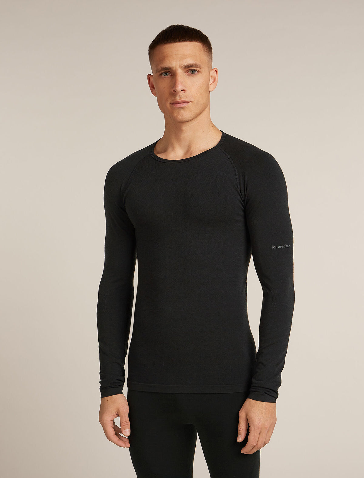Men's 260 Seamless Thermal Top Black - 1