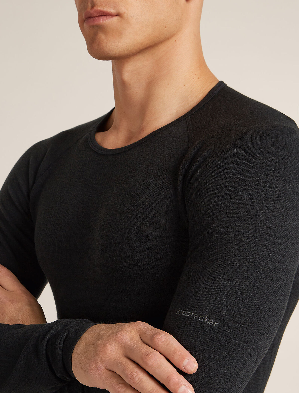 Men's 260 Seamless Thermal Top Black - 5