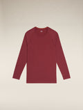 Men's Merino Blend 260 ZoneKnit™ Seamless  Long Sleeve Crew Thermal Top Port - 3