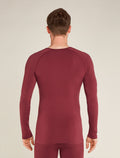 Men's Merino Blend 260 ZoneKnit™ Seamless  Long Sleeve Crew Thermal Top Port - 4
