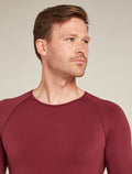 Men's Merino Blend 260 ZoneKnit™ Seamless  Long Sleeve Crew Thermal Top Port - 9
