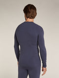 Men's Merino Blend 260 ZoneKnit™ Seamless  Long Sleeve Crew Thermal Top Graphite - 3