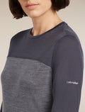 Women's 125 Sphere T-shirt Colour Block Graphite Heather/Graphite - 5