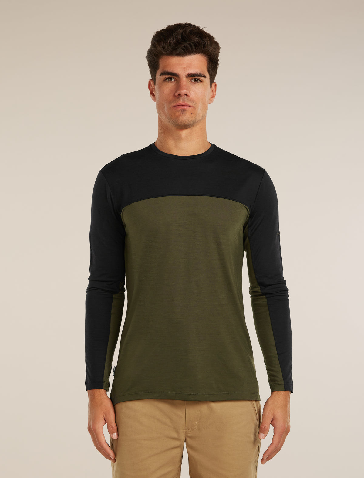 Camiseta con bloques de color 125 Sphere Dk Loden/Black/Cb - 1