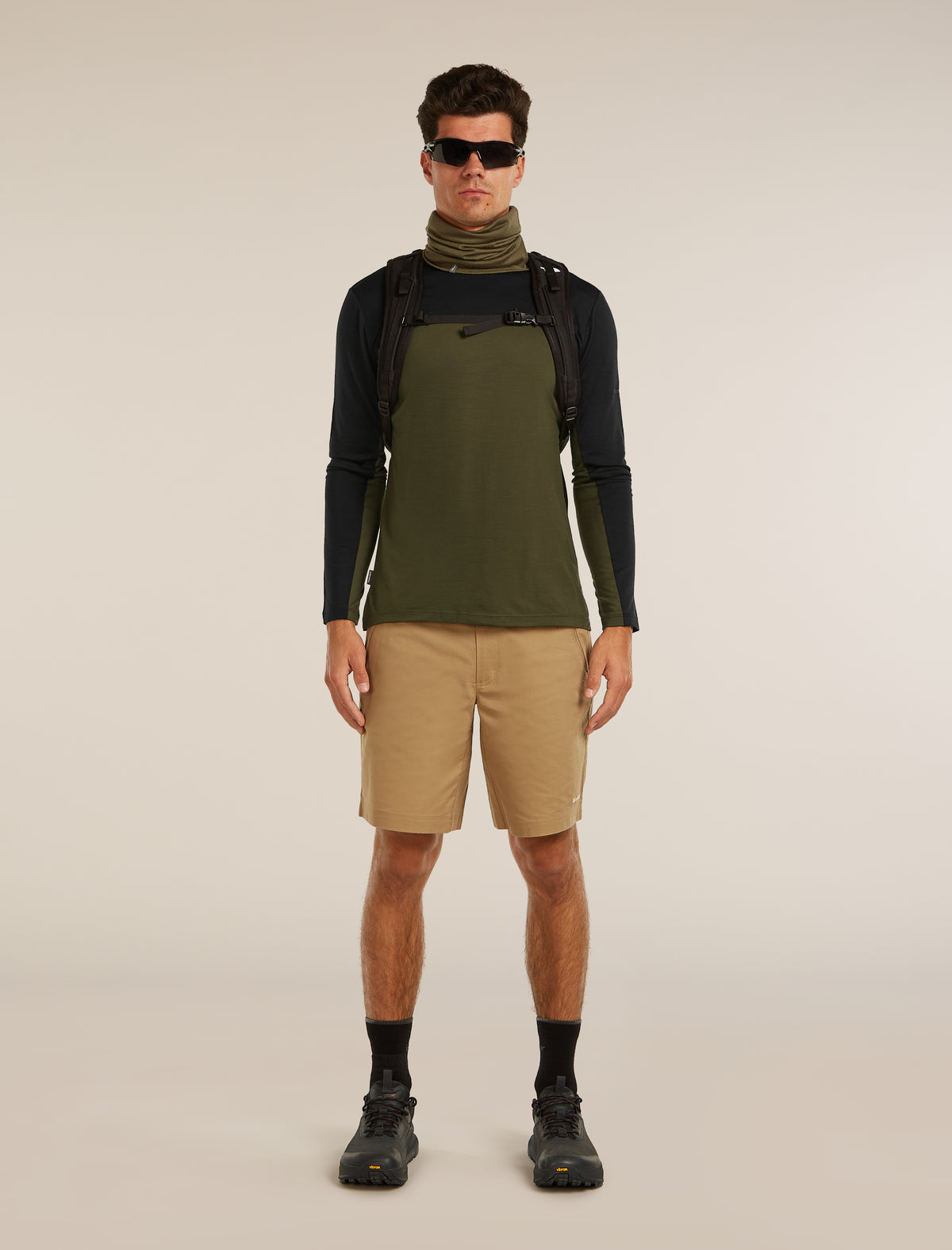 Camiseta con bloques de color 125 Sphere Dk Loden/Black/Cb - 4