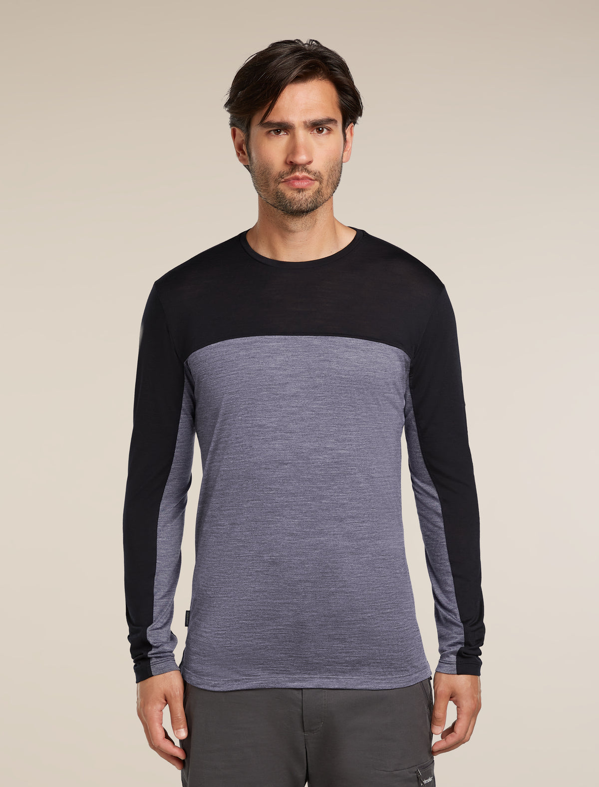 Men's 125 Sphere T-shirt Colour Block Graphite Heather - 1