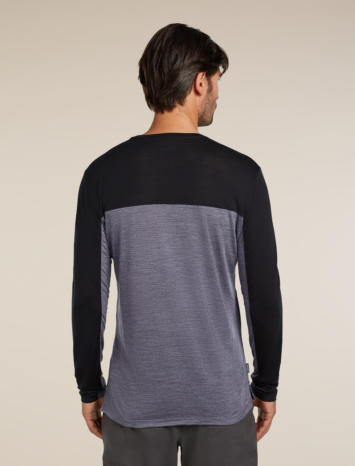 Men's 125 Sphere T-shirt Colour Block Graphite Heather - 2