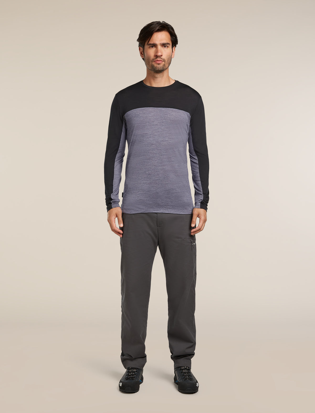 Men's 125 Sphere T-shirt Colour Block Graphite Heather - 3