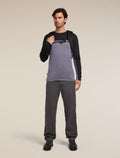 Men's 125 Sphere T-shirt Colour Block Graphite Heather - 4
