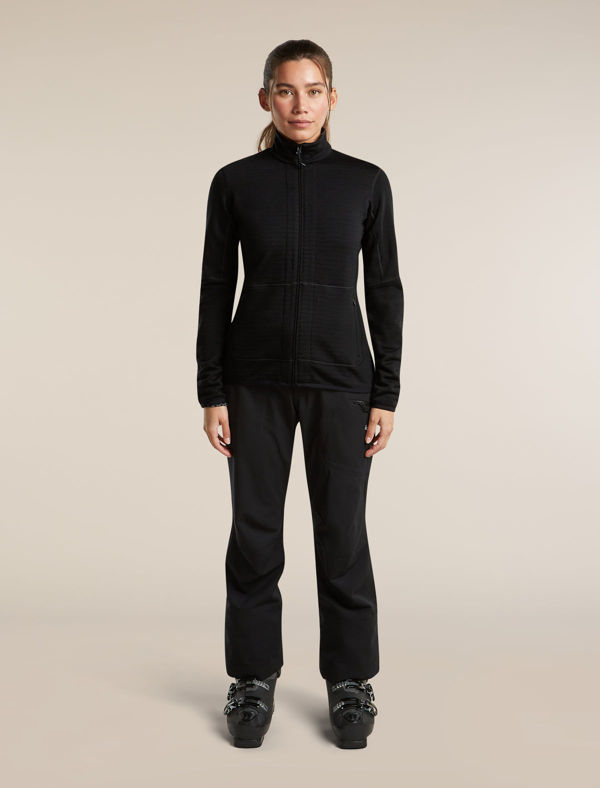 400 RealFleece™ Descender Zip Black - 3
