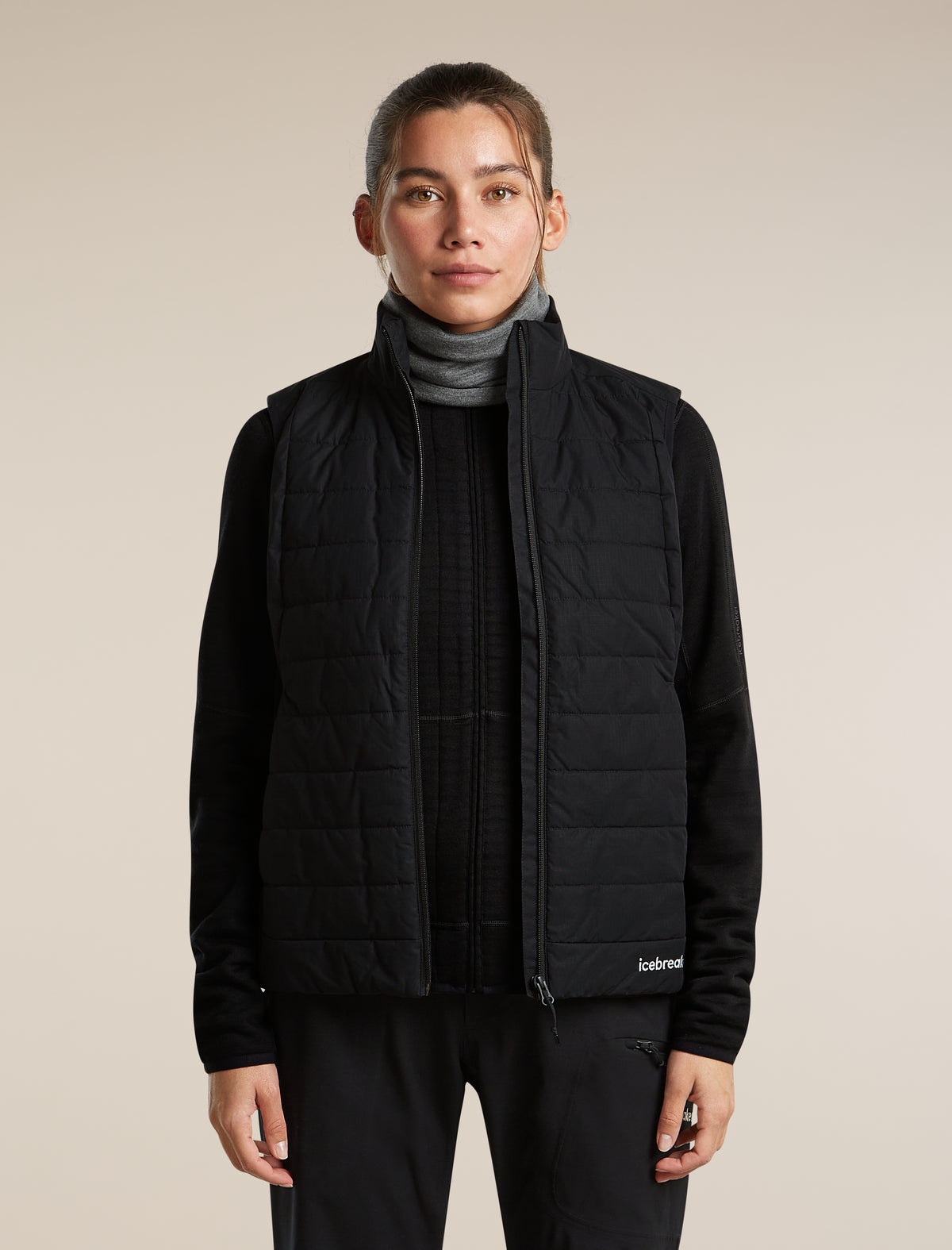 400 RealFleece™ Descender Zip Black - 5