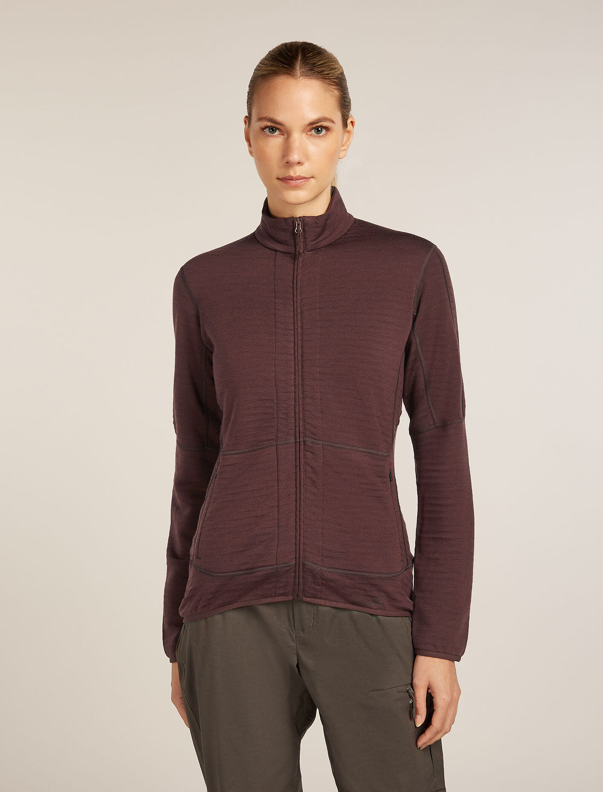 Women's 400 Descender Zip Jacket Java - 1