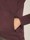 Women's 400 Descender Zip Jacket Java - 8