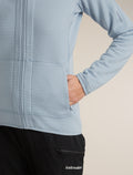 400 RealFleece™ Descender Zip Zinc Blue - 6