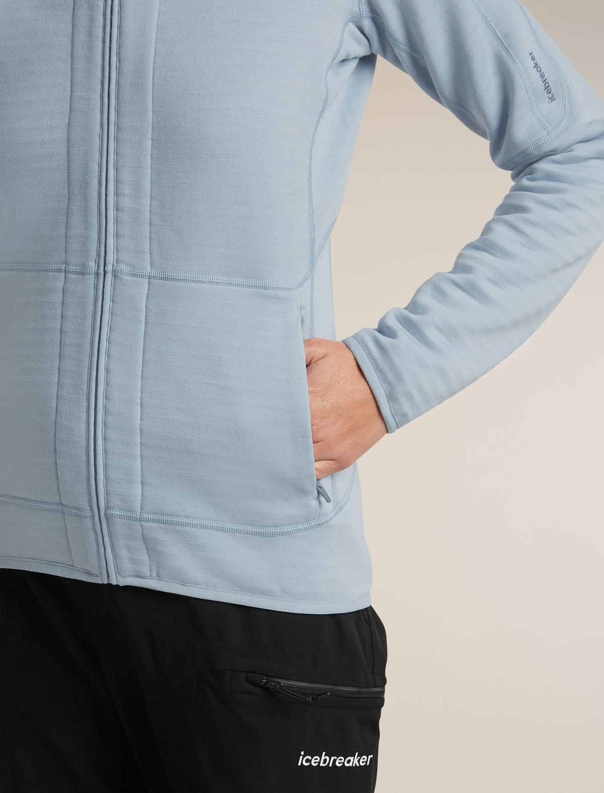 400 RealFleece™ Descender Zip Zinc Blue - 6