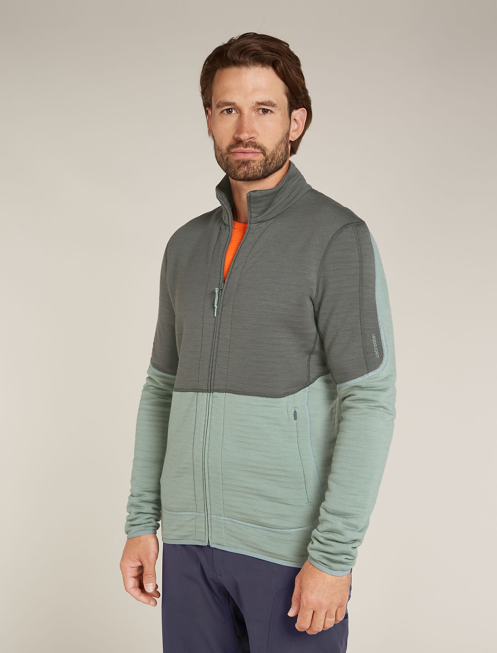 Men's Merino 400 RealFleece™ Descender Long Sleeve Zip Jacket