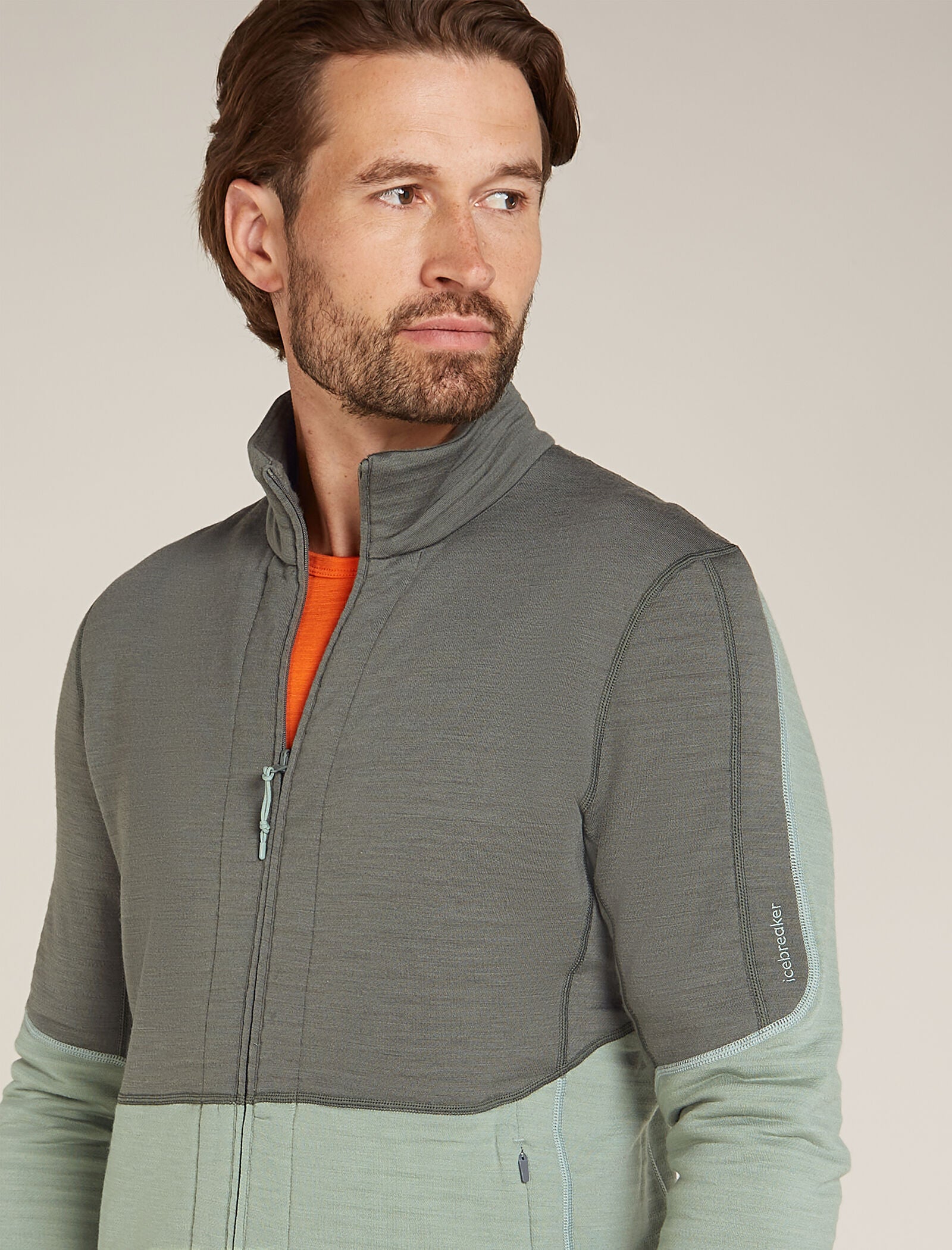 Men's Merino 400 RealFleece™ Descender Long Sleeve Zip Jacket Men's Merino 400 RealFleece™ Descender Long Sleeve Zip Jacket