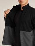 Men's 400 Descender Zip Jacket Black/Obsidian - 9