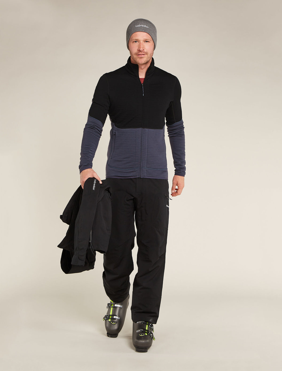 Manteau à manches longues et glissière 400 RealFleece™ Descender en mérinos Men's  - 6