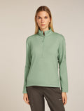 Women's 360 Elemental Half Zip Top Seaglass - 1