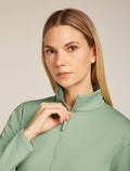 Women's 360 Elemental Half Zip Top Seaglass - 6