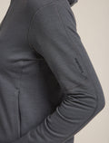 Women's 360 Elemental Zip Hoodie Obsidian - 5