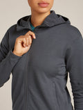Women's 360 Elemental Zip Hoodie Obsidian - 6