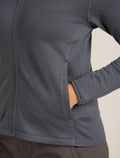 Women's 360 Elemental Zip Hoodie Obsidian - 8