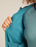 Women's 360 Elemental Zip Hoodie Topaz - 10