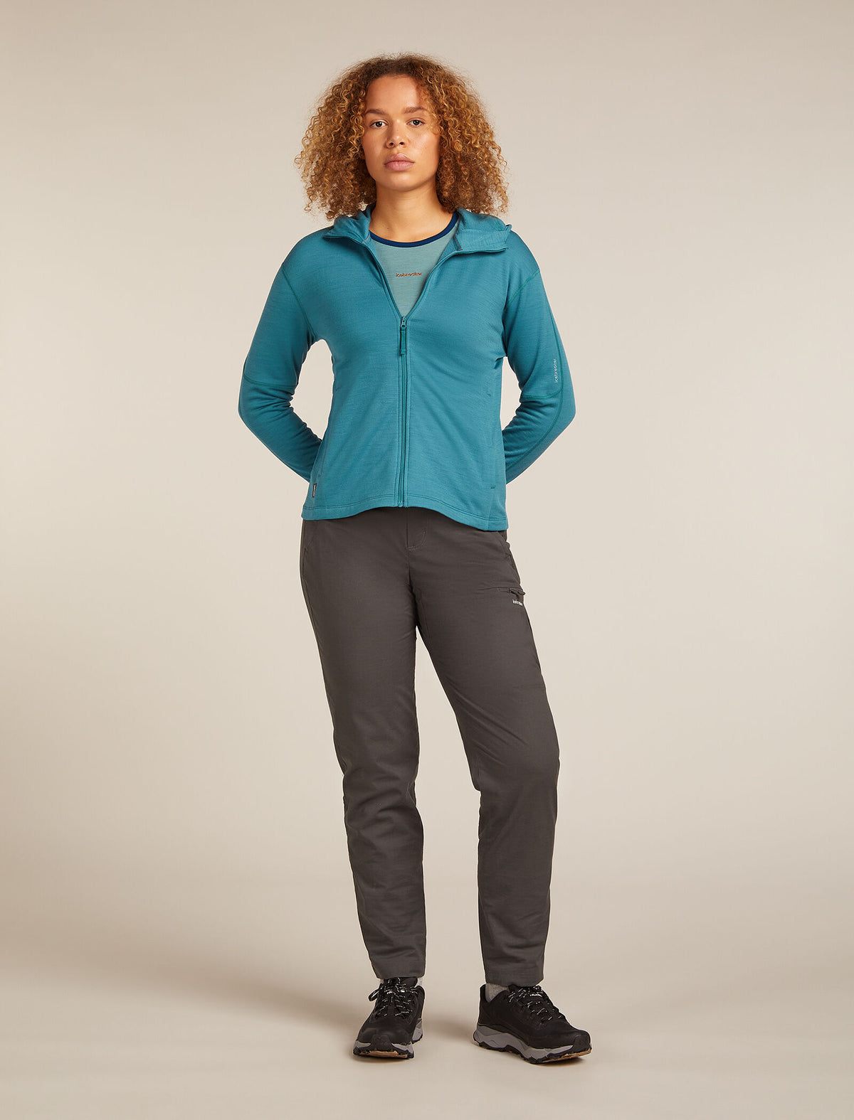Women's 360 Elemental Zip Hoodie Topaz - 3