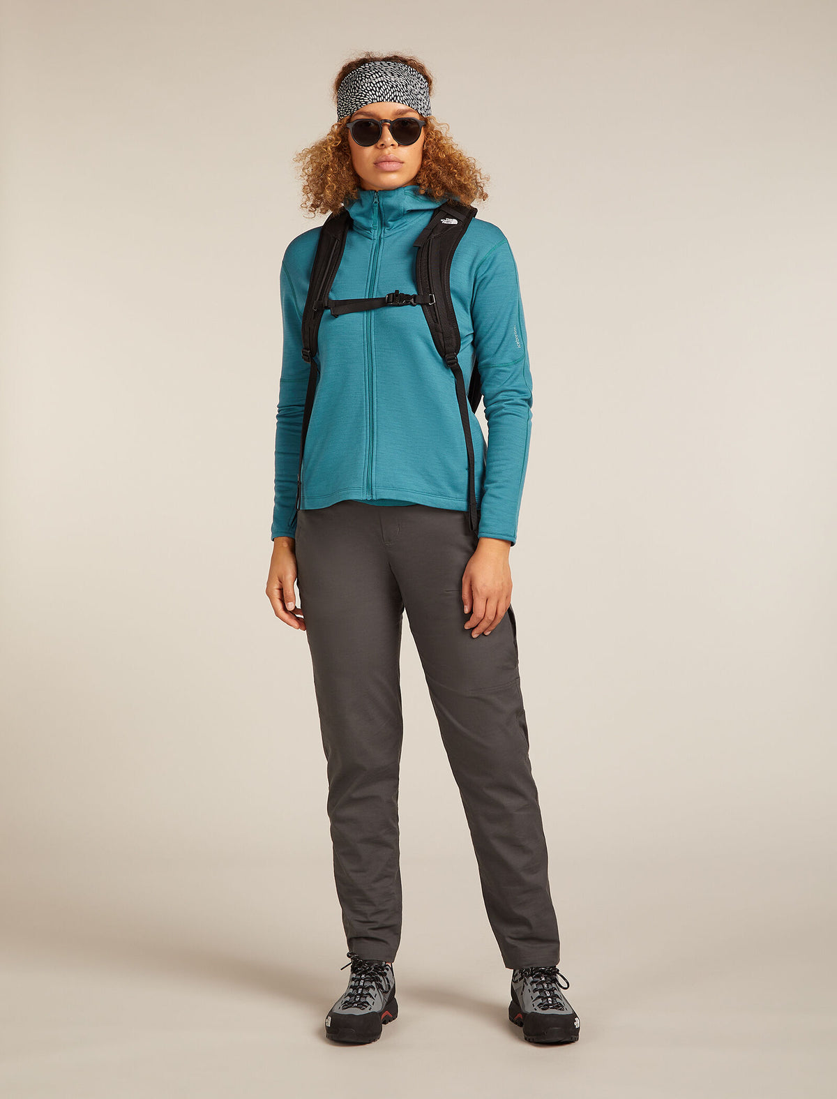 Women's 360 Elemental Zip Hoodie Topaz - 4