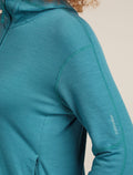 Women's 360 Elemental Zip Hoodie Topaz - 5