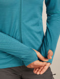 Women's 360 Elemental Zip Hoodie Topaz - 9