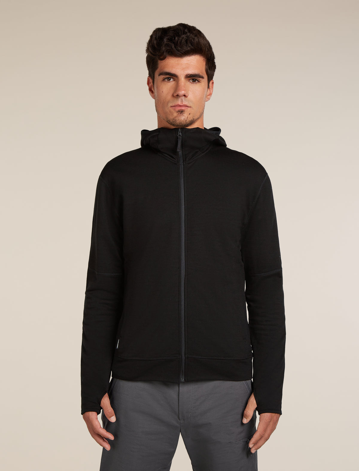 Felpa Con Cappuccio In Lana Merino 100% – Woolona Unisex, Termoregolatrice, Antiodore, 100% Merino