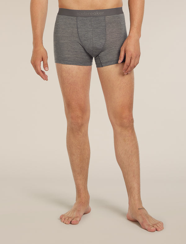 Boxer Briefs Homme Chaud Double Couche Polaire - Sous-Vêtements Thermiques Hiver
