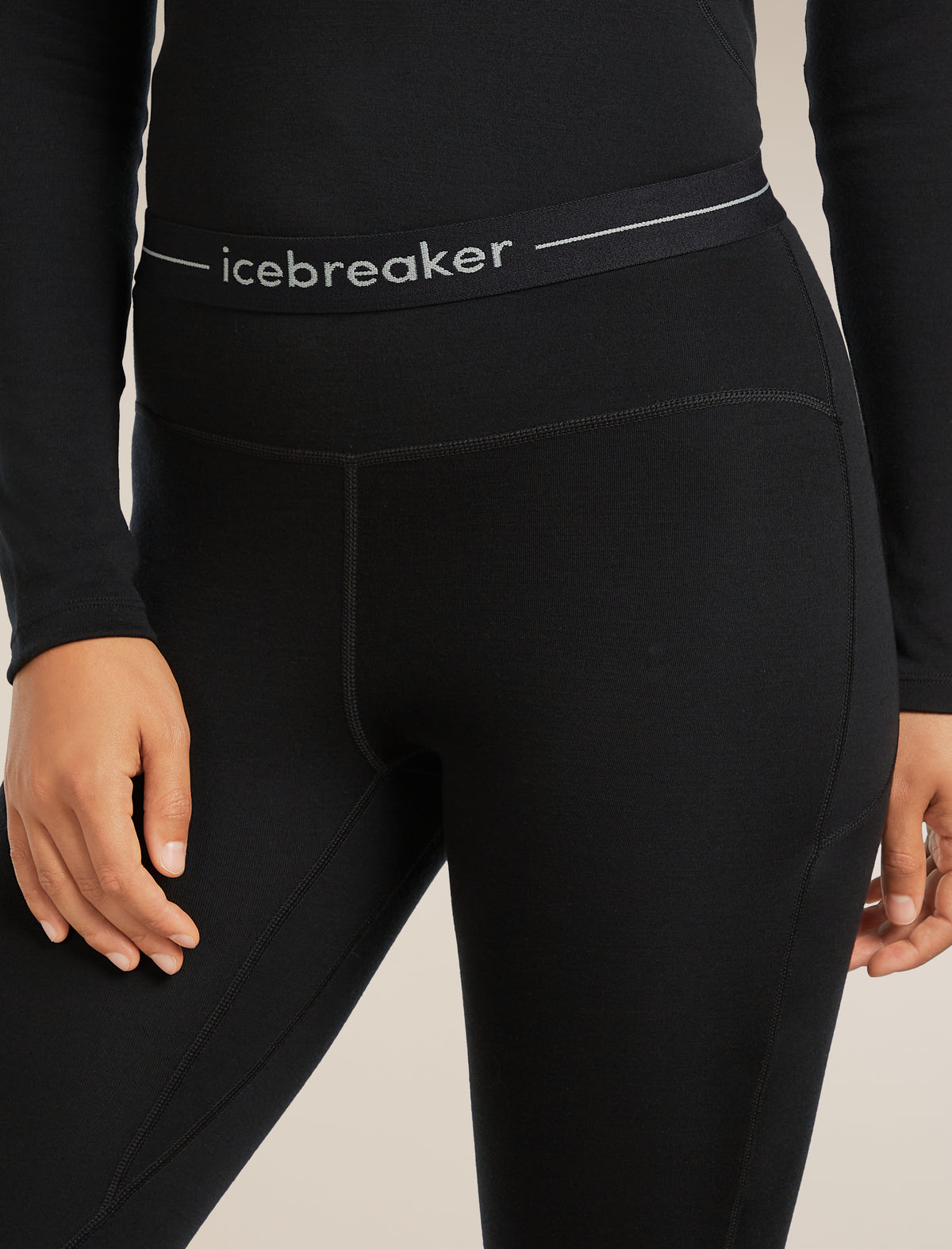 Women's 300 Polar Thermal Leggings Black - 5