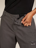 Women's Elevation Stretch Pants Obsidian - 6