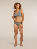 Women's 125 Sprite Racerback Bra Gritstone Heather - 5