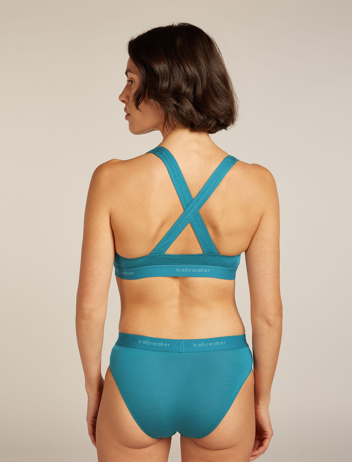 Women's 125 Sprite Racerback Bra Topaz - 2