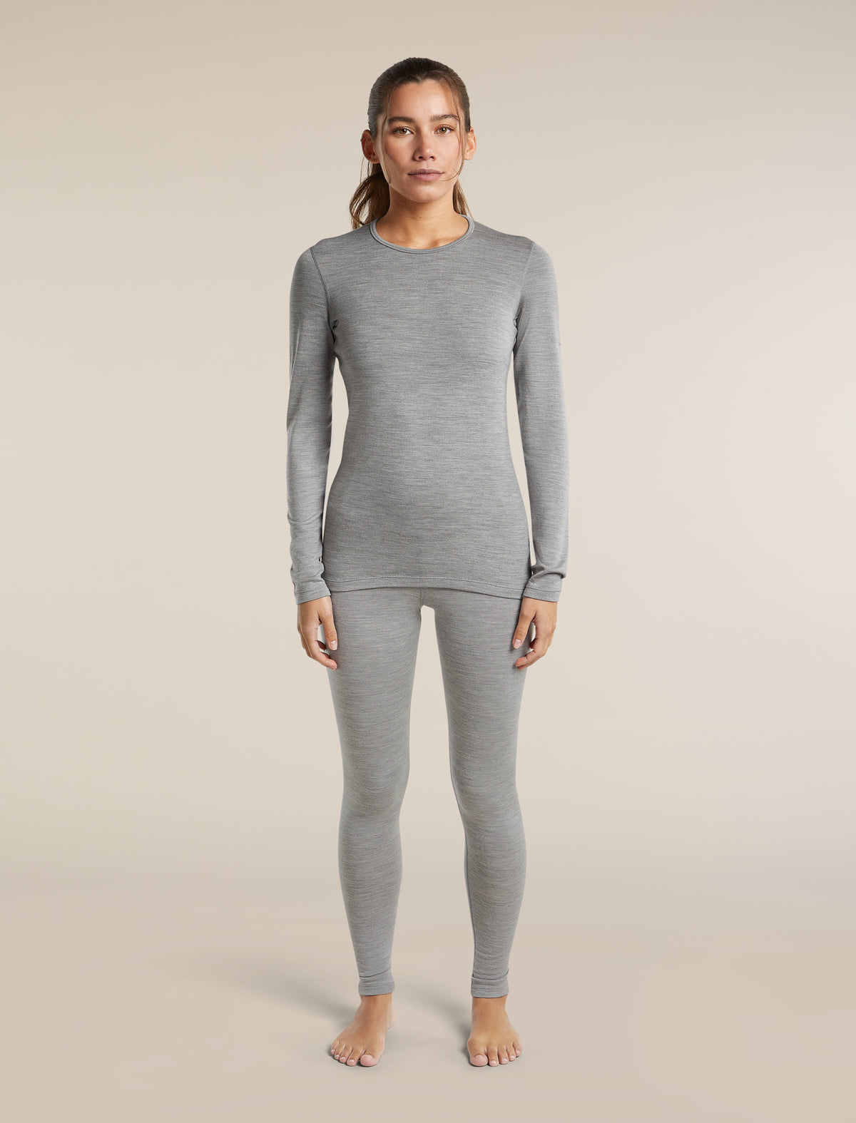 260 Oasis High Rise Leggings Metro Hthr - 3