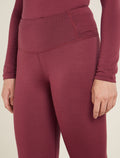 Women's Merino 260 Tech High Rise Thermal Leggings Port - 5