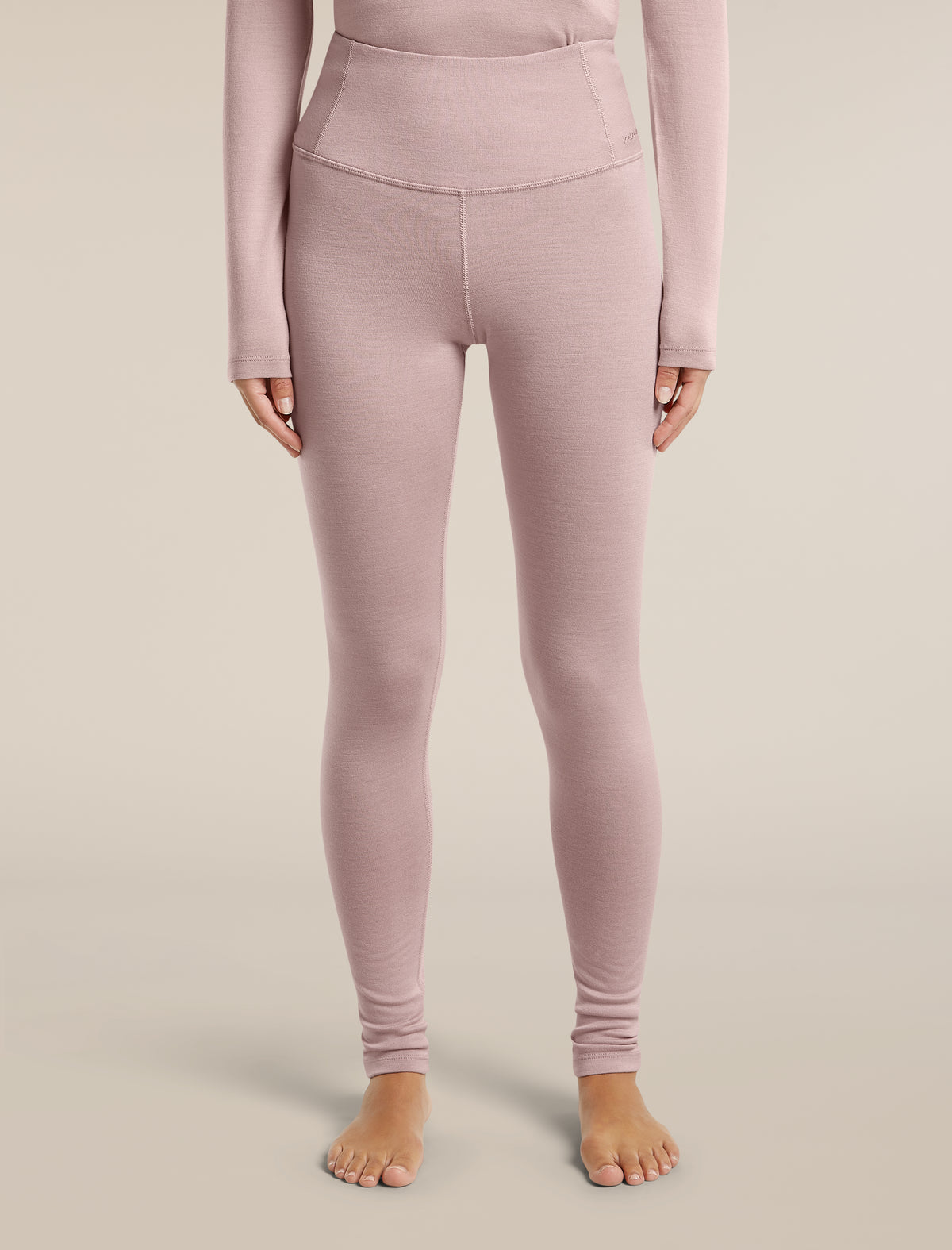 260 Oasis High Rise Leggings Pink Quartz - 1