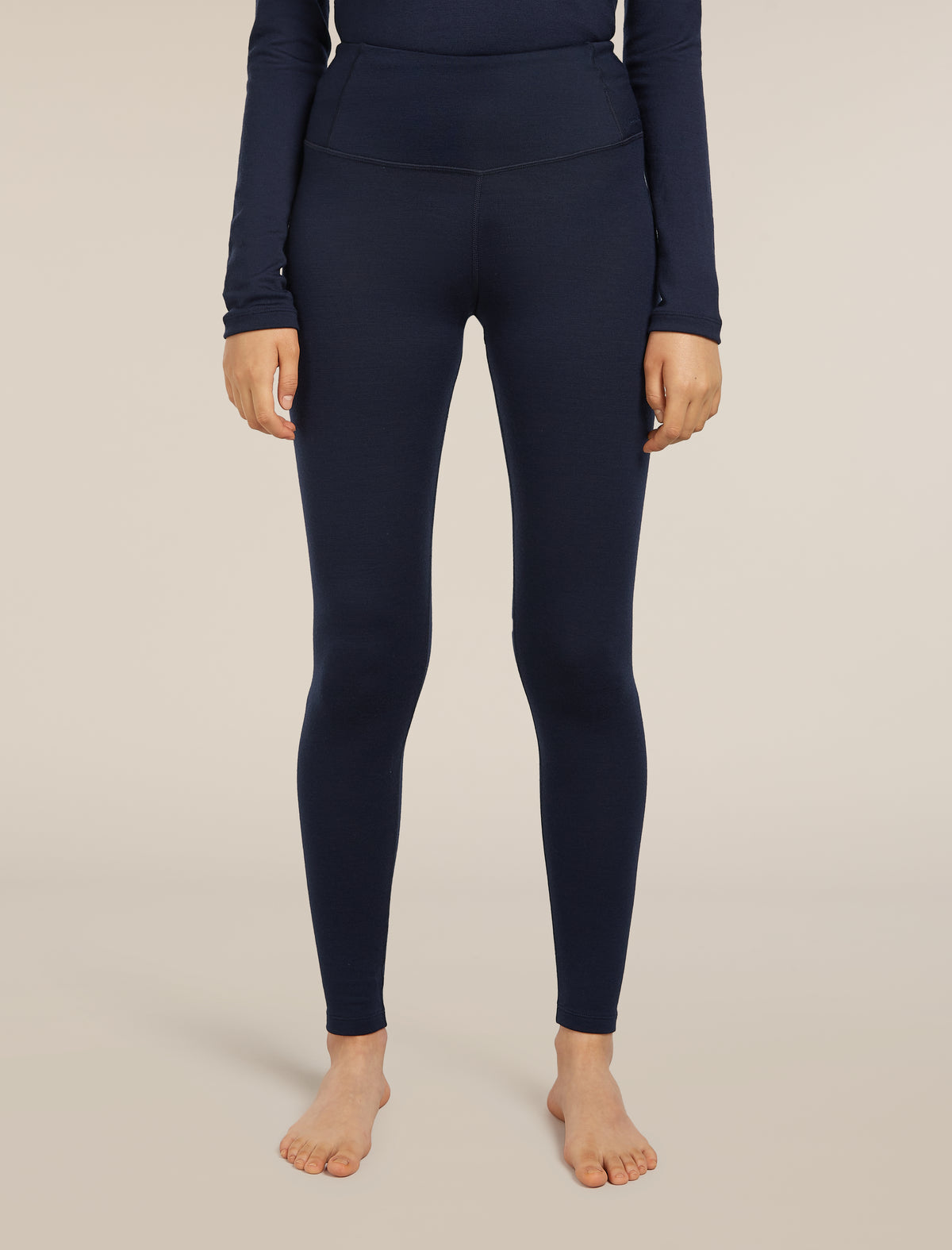 icebreaker® Leggings termici a vita alta in lana merino 260 Oasis Donna Midnight Navy Women - 1