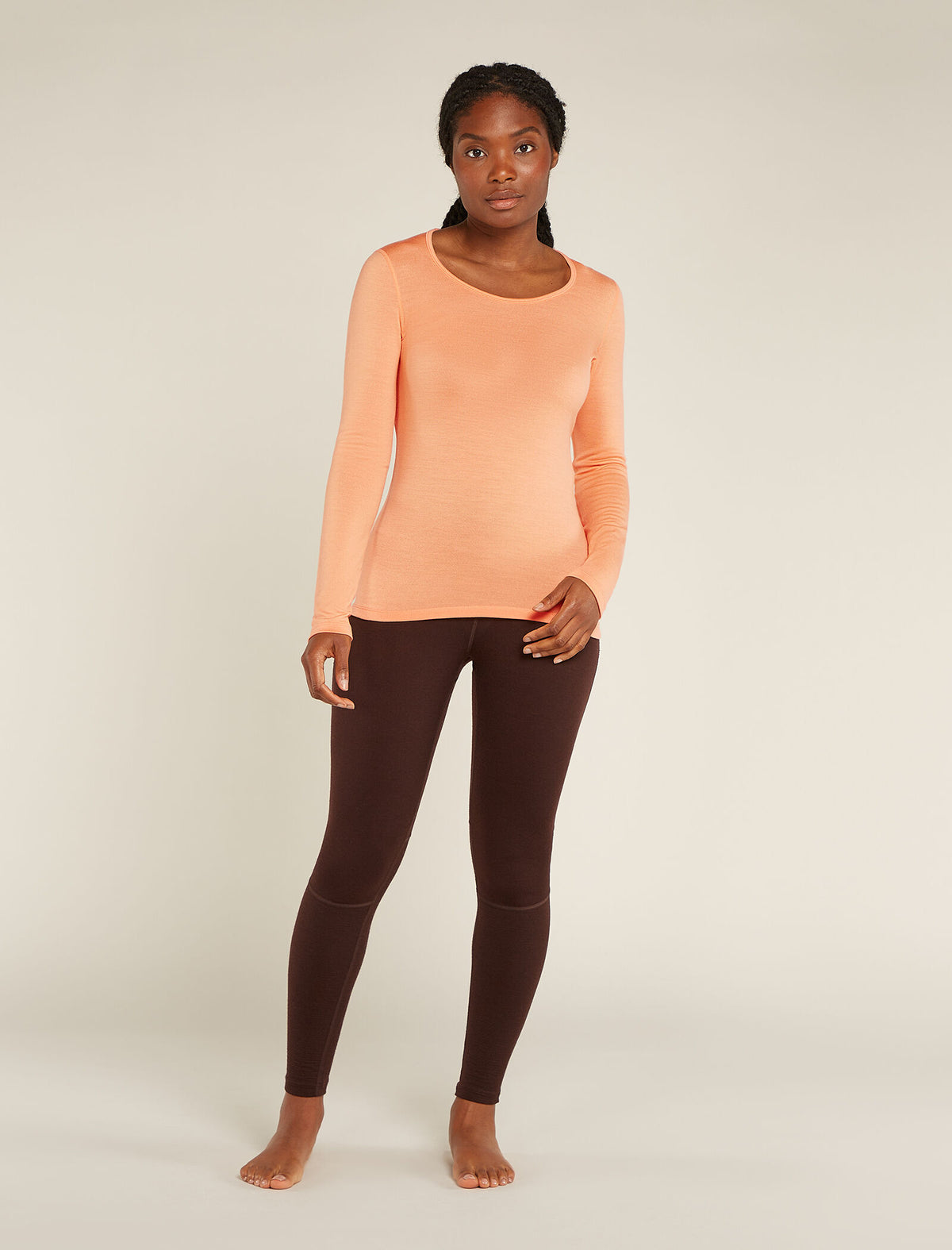 Merino 260 Tech Thermo-Langarmshirt mit U-Ausschnitt Damen  - 3