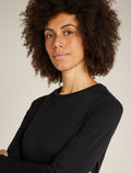 Women's Merino 150 Tech Lite Long Sleeve T-Shirt Black - 5