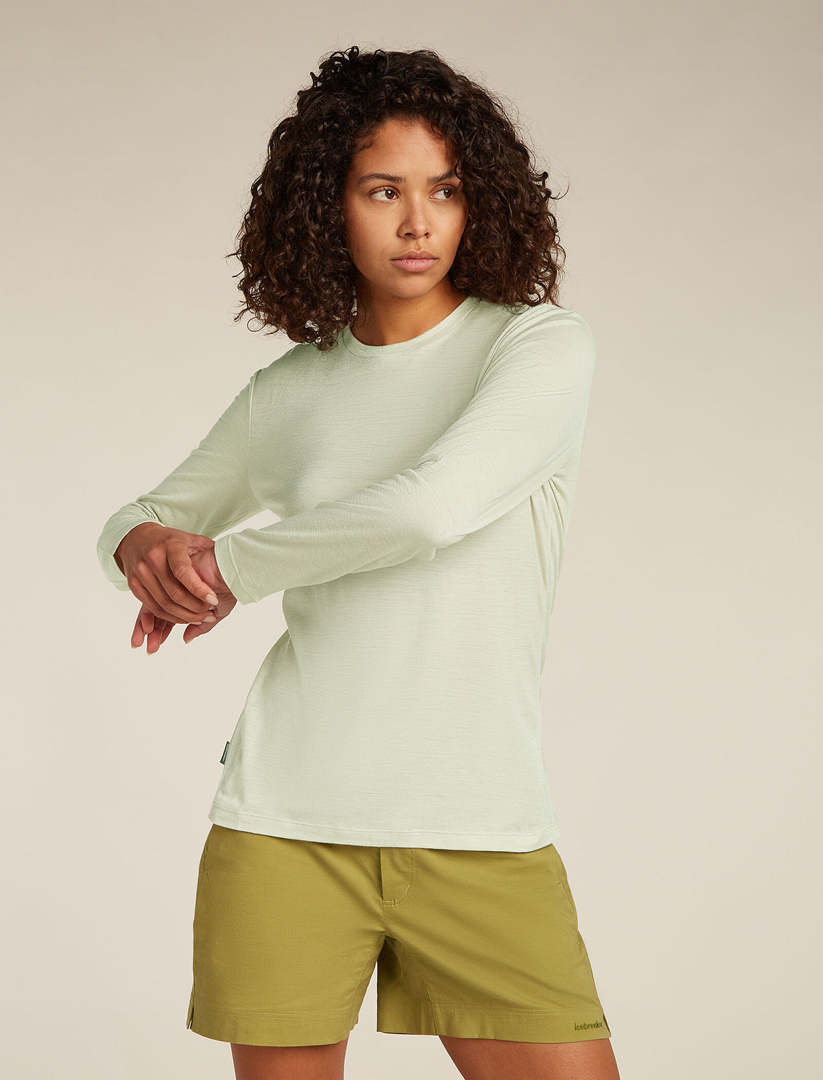 T-shirt a maniche lunghe in lana merino 150 Tech Lite Donna  - 1